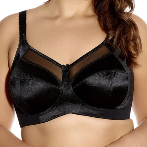 balconette bra for cleavage enhancementGoddess Keira Wire-Free Soft Cup - Black