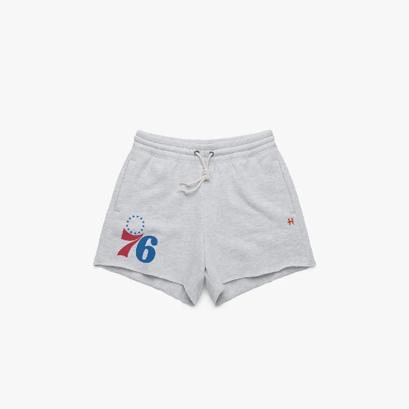 Women's Stretch ShortsWomen's Philadelphia 76ers Logo Sweat Shorts