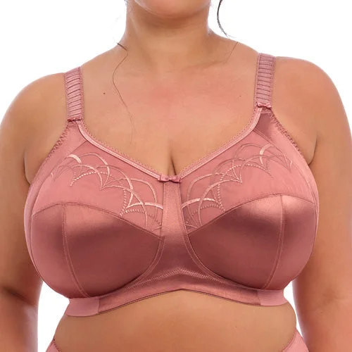 balconette bra for cleavage enhancementElomi Cate Non-Wired Soft Cup Bra - Rosewood