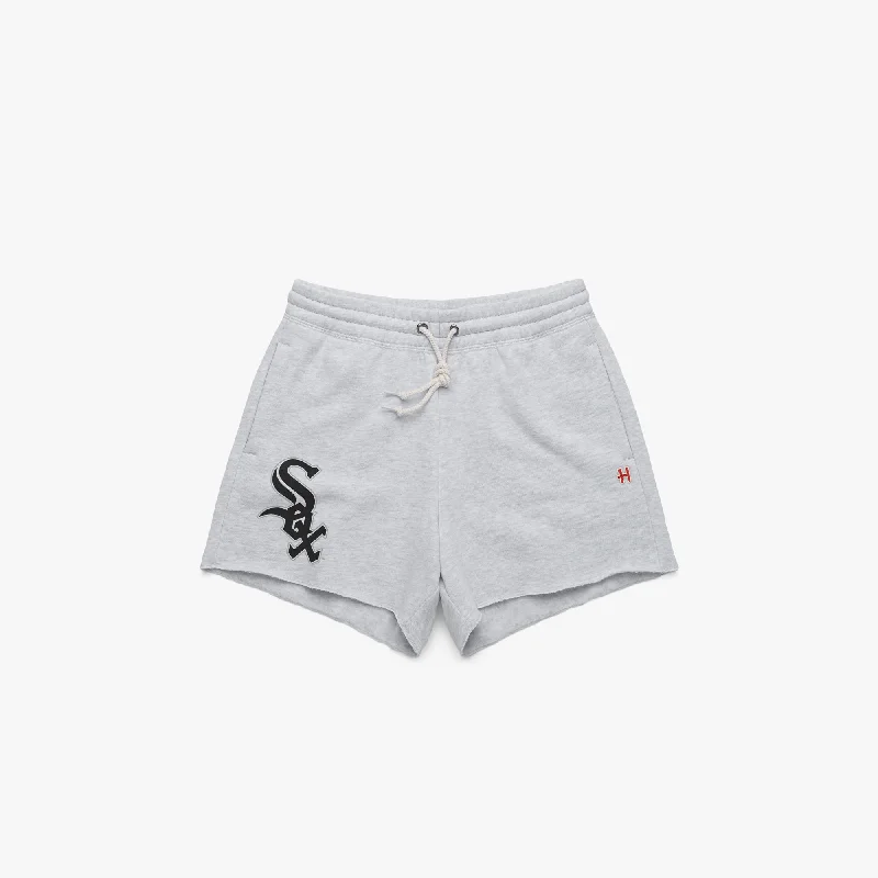 Women's Edgy ShortsWomen's Chicago White Sox Jersey Logo Sweat Shorts