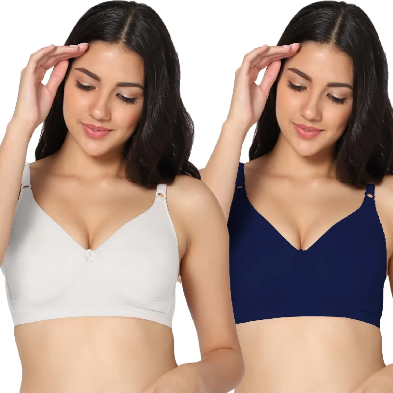 padded plunge braFull Coverage Non-Padded Bra (Pack of 2)