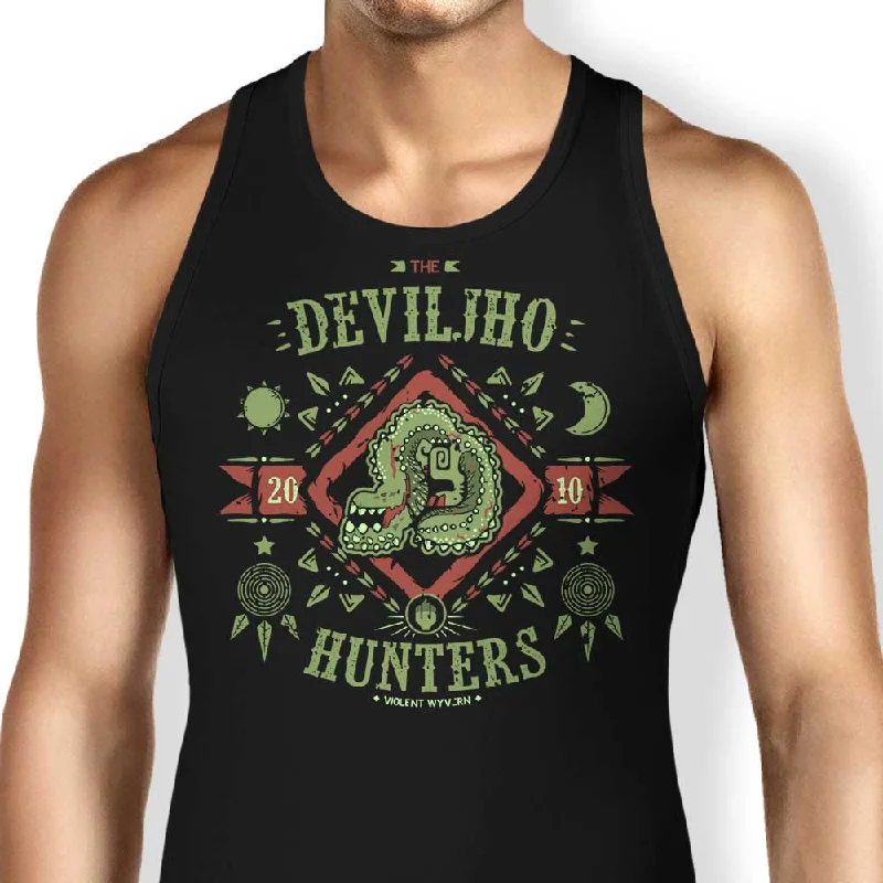 Women's High-Neck BlouseThe Deviljho Hunters - Tank Top