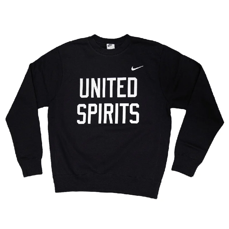 Women's Hooded Sweatshirts with Velcro Closure2024 United Spirits - Nike Adult Crewneck Sweatshirt