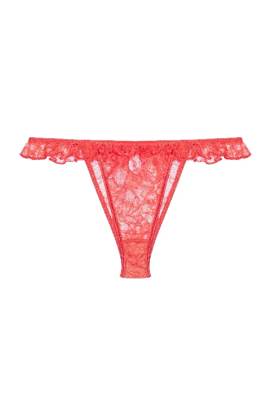 breathable mesh sports briefs for womenCORAIL Briefs with Upper Frills