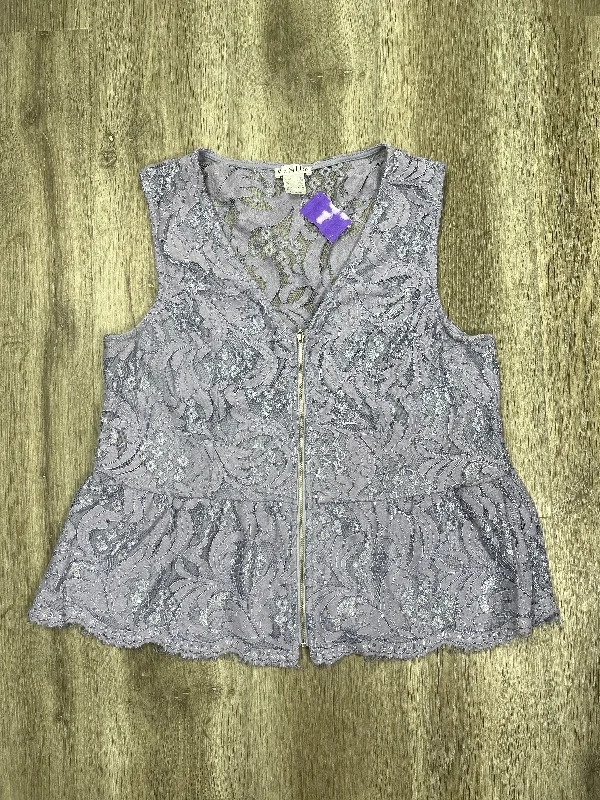 Women's Blouse with Keyhole NeckLeopard Print Blouse Sleeveless Venus, Size Xl