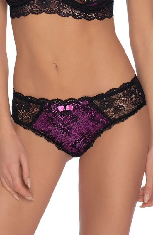 lace-trimmed convertible bra for special eventsFifii Black Lace Brief