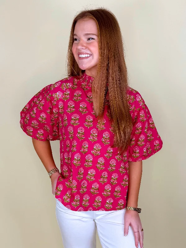 Women's Blouse with Keyhole CollarThe Marigail Blouse