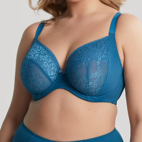 convertible bra with adjustable strapsSculptresse Roxie UW Plunge Bra - Atlantic Blue