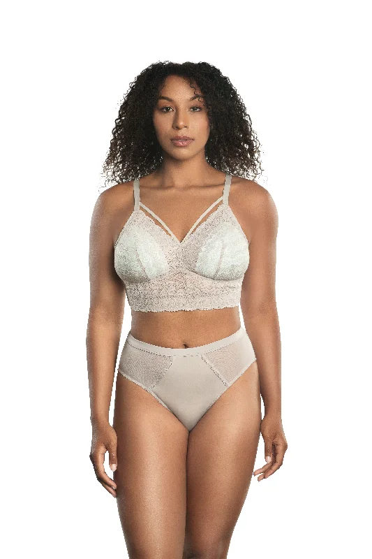 mastectomy bra with foam liningMia Lace Wire-Free Padded Lace Bralette