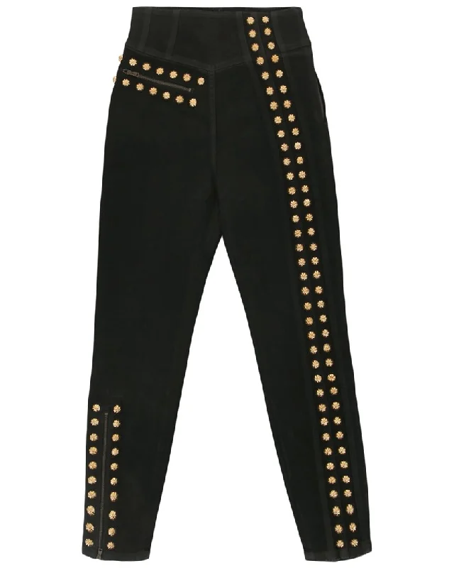 Women's CaprisGucci Coated Denim Pant