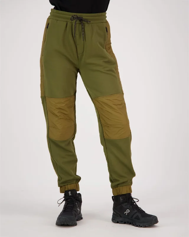 Women's Elegant ShortsDecade Merino Fleece Pants - Forest Floor