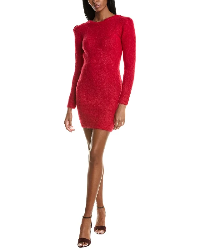 Women's Gathered Sweatersba&sh Alpaca-Blend Sweaterdress