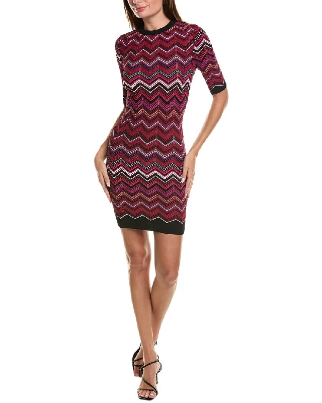 Women's Collarless Design SweatersMissoni Sweaterdress