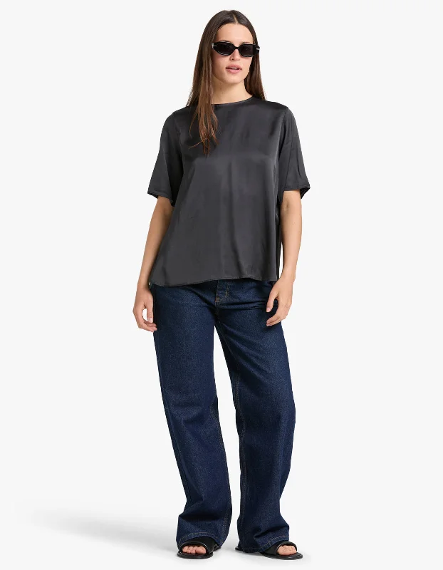 Women's Blouse for Casual WearDenise Top - Black Oyster